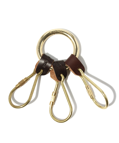 IL BISONTE キーホルダー / ORIGINAL LEATHER KEY HOLDER - 画像 (4)