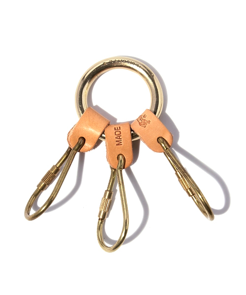 IL BISONTE キーホルダー / ORIGINAL LEATHER KEY HOLDER - 画像 (6)