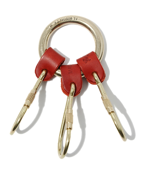 IL BISONTE キーホルダー / ORIGINAL LEATHER KEY HOLDER - 画像 (9)