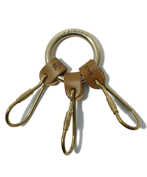 IL BISONTE キーホルダー / ORIGINAL LEATHER KEY HOLDER - 画像 (7)