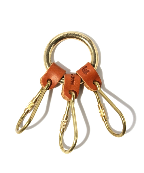 IL BISONTE キーホルダー / ORIGINAL LEATHER KEY HOLDER - 画像 (5)