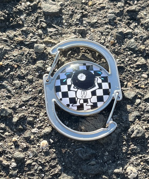 1004ST キーホルダー 「1004ST」カラビナ チャーム(MA) - 画像 (3)