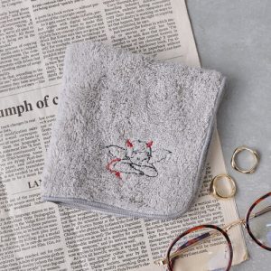 BIRTHDAY BAR ハンカチ 天使と悪魔 刺繍タオルハンカチ レディース メンズ