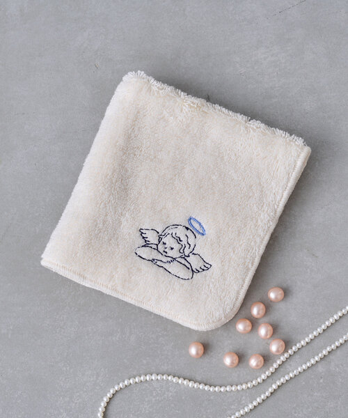 BIRTHDAY BAR ハンカチ 天使と悪魔 刺繍タオルハンカチ レディース メンズ - 画像 (2)
