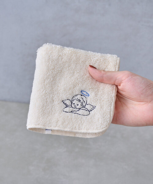 BIRTHDAY BAR ハンカチ 天使と悪魔 刺繍タオルハンカチ レディース メンズ - 画像 (8)