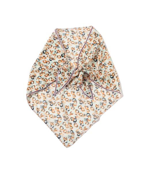 Ray BEAMS スカーフ バンダナ POM Amsterdam / Leopard Lush Shawl レディース