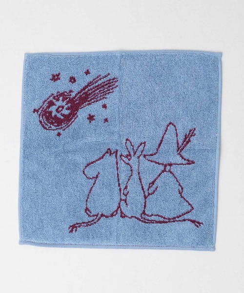 Hippopotamus ハンカチ TOWEL THINK LAB ムーミン x HIPPOPOTAMUSムーミン 80th ハンカチーフタオル レディース メンズ - 画像 (7)