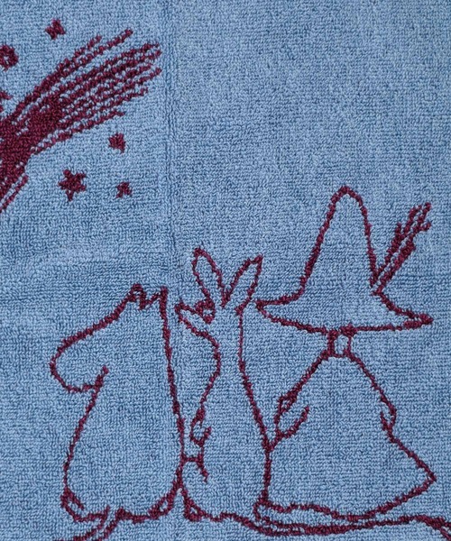 Hippopotamus ハンカチ TOWEL THINK LAB ムーミン x HIPPOPOTAMUSムーミン 80th ハンカチーフタオル レディース メンズ - 画像 (8)