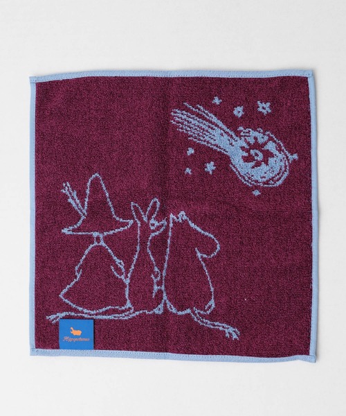 Hippopotamus ハンカチ TOWEL THINK LAB ムーミン x HIPPOPOTAMUSムーミン 80th ハンカチーフタオル レディース メンズ - 画像 (9)