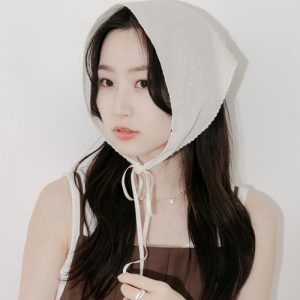 SMELLY スカーフ バンダナ ドットバブーシュカ レディース