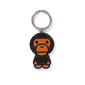 A BATHING APE キーホルダー BABY MILO METAL KEYCHAIN