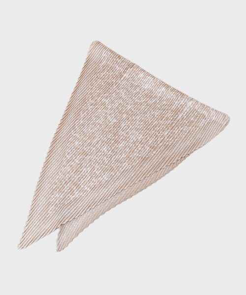 COUP DE CHANCE スカーフ バンダナ アラベスクプリーツスカーフ/旬カラー/バックやヘアにもアレンジ レディース - 画像 (2)