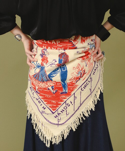 BINDU スカーフ バンダナ 「別注」BINDU / ウエスタン レディース - 画像 (2)