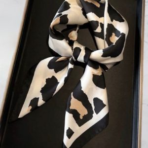 ARTIFICIAL SWEETENER スカーフ バンダナ 「 」シルクタッチレオパードスカーフ レディース メンズ