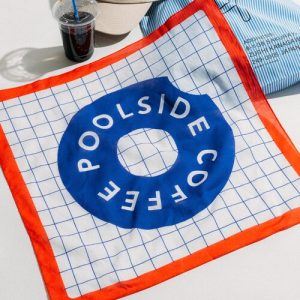 FREAK'S STORE スカーフ バンダナ 別注 POOLSIDE COFFEE BANDANA/プールサイドコーヒー レディース メンズ