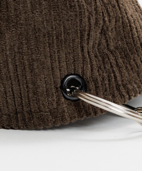 FREAK'S STORE キーホルダー New Era × STORE/ニューエラ 別注 コーデュロイ ロゴキャップ チャーム - 画像 (6)