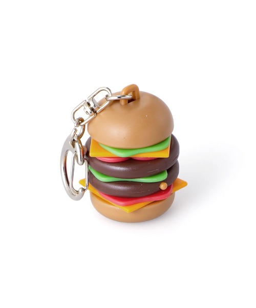 HIGHTIDE キーホルダー KIKKERLAND キッカーランド バーガーキーリング チャーム - 画像 (7)