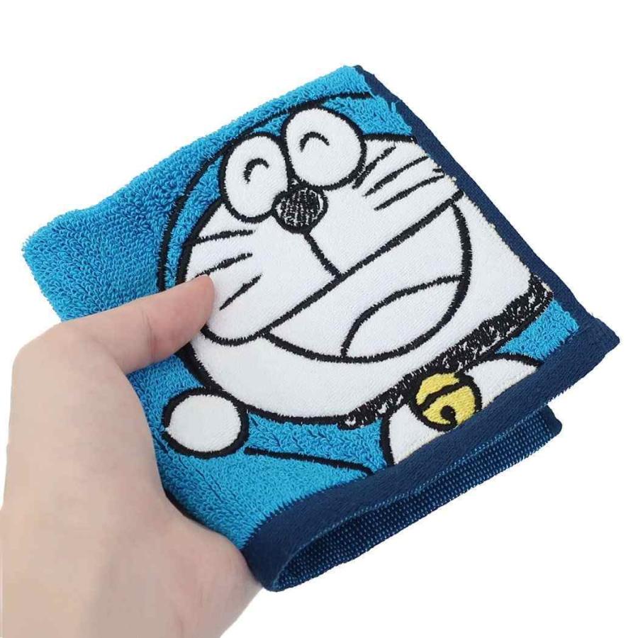 ドラえもんハンドタオル 抗菌防臭ジャガードハンカチタオル わーい アイムドラえもん I'mDoraemon キャラクター グッズ