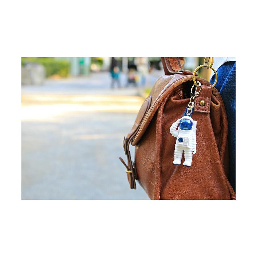 Bleu Bleuet キーホルダー キーライト 光る 宇宙飛行士 アストロノーツ ロケット グッズ スペース マスコット キーリング ドリームズ ミスターユピーチルキーライト - 画像 (4)