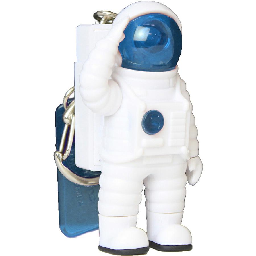 Bleu Bleuet キーホルダー キーライト 光る 宇宙飛行士 アストロノーツ ロケット グッズ スペース マスコット キーリング ドリームズ ミスターユピーチルキーライト - 画像 (5)
