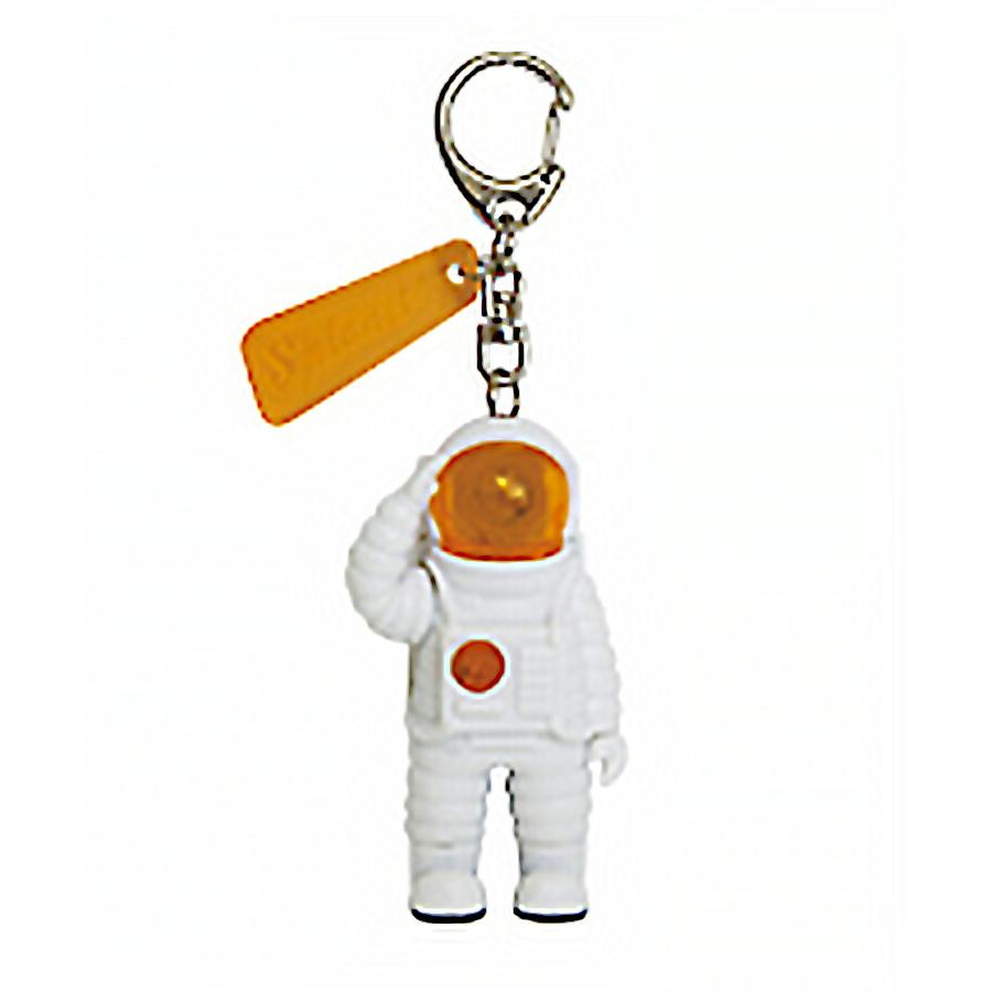 Bleu Bleuet キーホルダー キーライト 光る 宇宙飛行士 アストロノーツ ロケット グッズ スペース マスコット キーリング ドリームズ ミスターユピーチルキーライト - 画像 (2)