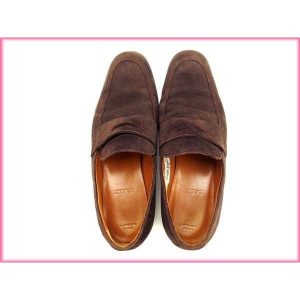 Bally バリー ローファー ＃5　1/2 レディース ブラウン 中古