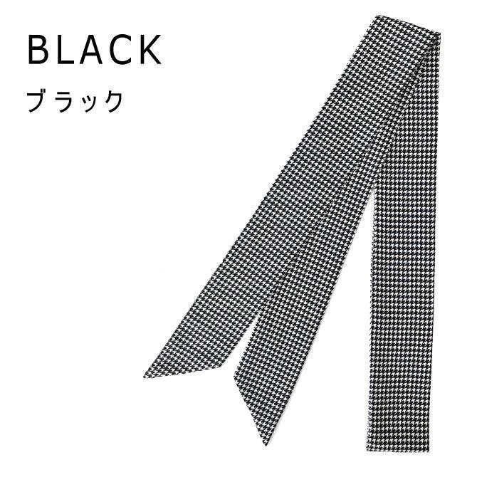 スカーフ メンズ レディース リボンタイ ボウタイ ナロー 千鳥格子 チェック 柄 5cm幅 手結び 日本製 メール便配送 dplus arts - 画像 (7)