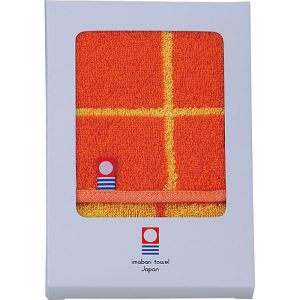 今治タオル 内祝 快気祝 お返し 出産 結婚 ハンカチ 内祝い 快気祝い 今治産タオルハンカチ オレンジ