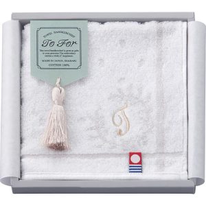 今治タオル 結婚祝い 内祝 ギフト ハンカチ TO FOR 刺繍入り今治タオルハンカチ T プレゼント 結婚内祝い