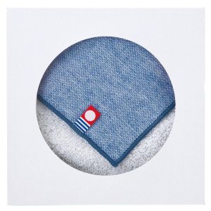 今治タオル 結婚祝い 内祝 ギフト ハンカチ今治 ガーゼ&パイルミニハンカチ ネイビー プレゼント 結婚内祝い