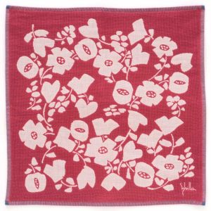 Sybilla シビラ　三重ガーゼハンカチ　disfrutar（ディスフルター）　ピンク