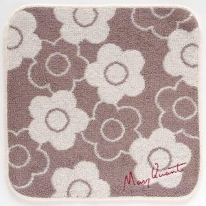 MARY QUANT マリークヮント タオルハンカチ デイジー 0027 ベージュ
