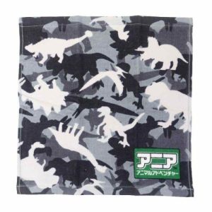 シャーリングタオル アニア アニマルアドベンチャー ハンドタオル 恐竜 林タオル