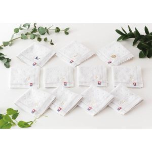今治タオル TO FOR 刺繍入り今治タオルハンカチ T ハンカチ sg25
