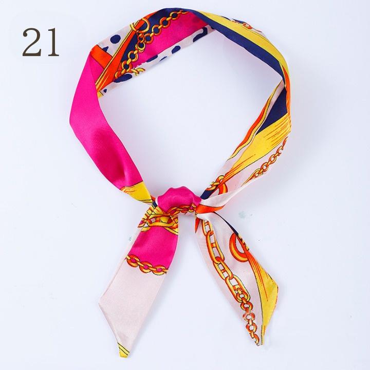 リボンスカーフ レディース スカーフ 棒タイスカーフ 高級感 上品 おしゃれ かわいい きれいめ デザイン豊富 女性 婦人 大人女子 派手 個性的 総 - 画像 (4)