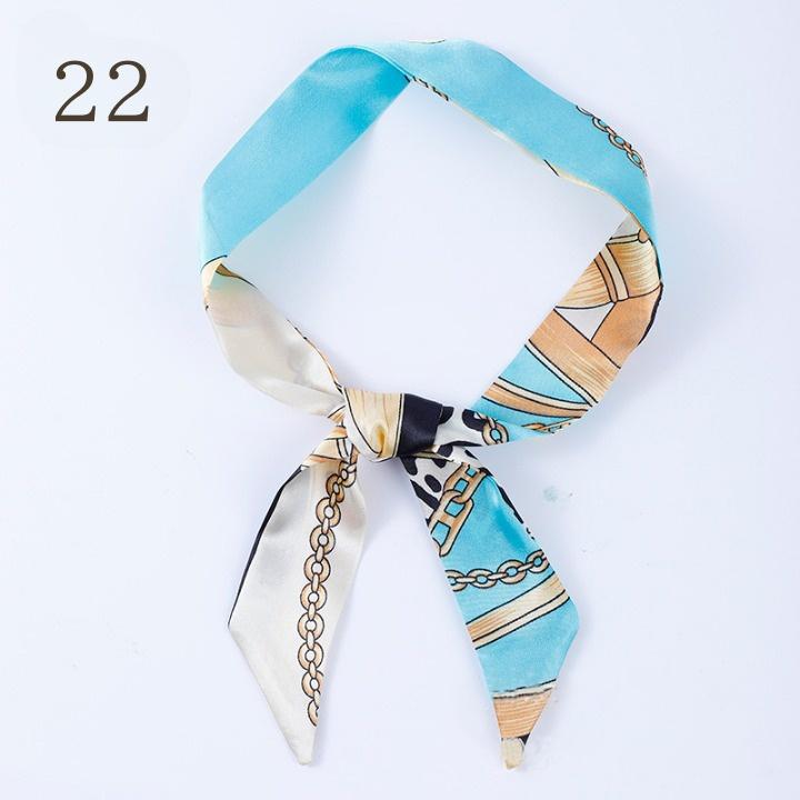 リボンスカーフ レディース スカーフ 棒タイスカーフ 高級感 上品 おしゃれ かわいい きれいめ デザイン豊富 女性 婦人 大人女子 派手 個性的 総 - 画像 (5)