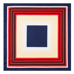 スカーフ 正方形 レディース バンダナ バッグスカーフ アレンジ多数 カラフル 鮮やか ストライプ ドット ハート リボン おしゃれ かわいい きれい