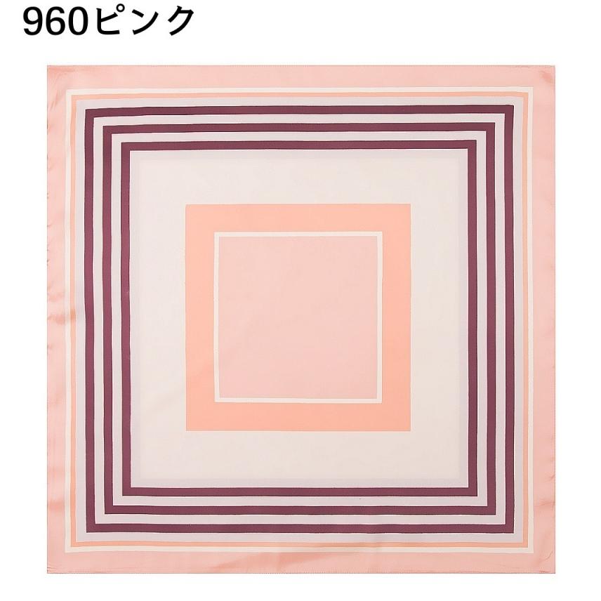 スカーフ 正方形 レディース バンダナ バッグスカーフ アレンジ多数 カラフル 鮮やか ストライプ ドット ハート リボン おしゃれ かわいい きれい - 画像 (3)