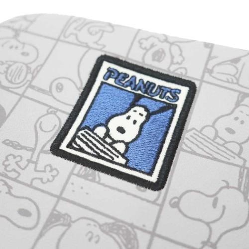 PEANUTS スヌーピー ミニポーチ ティッシュポーチ ブロックパターン ピーナッツ カミオジャパン - 画像 (4)