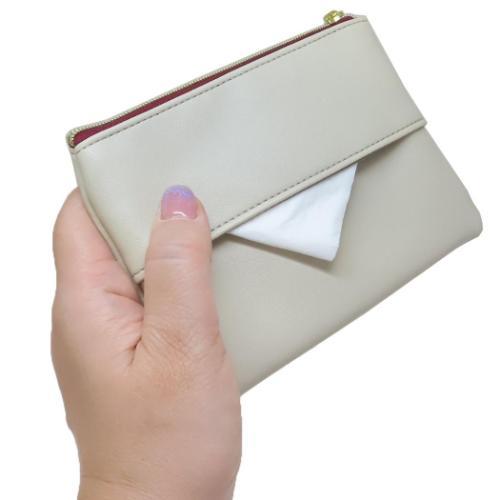 PEANUTS スヌーピー ティッシュポーチ ピーナッツ ミニポーチ キャラクター ハートとスヌーピー - 画像 (2)