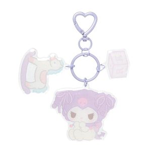 クロミ サンリオ アクリルキーホルダー キーホルダー 鍵 パステルカラー ガーリー リボン