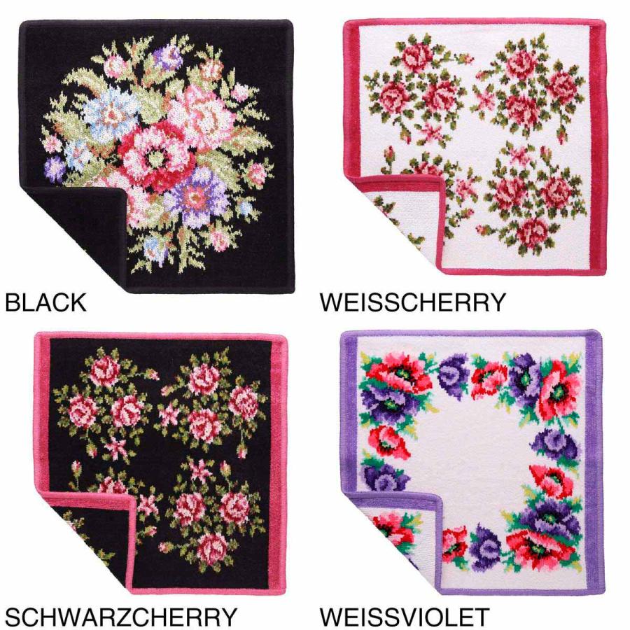 feiler 【ネコポス対応(4点まで)】フェイラー FEILER ハンカチ 30cm×30cm ミニタオル レディース vienna-jeans - 画像 (8)