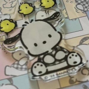 サンリオ アクリル キーホルダー ポチャッコ 犬 キャラクター 飾り チャーム 可愛い pochacco
