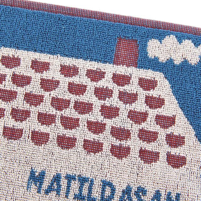 タオルハンカチ ネコ柄 綿100% 25×25cm 刺しゅう ハンドタオル 手拭き アップリケ 猫雑貨 猫グッズ かわいい ギフト プレゼント 誕生日 - 画像 (4)