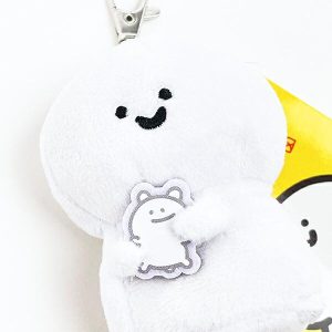 お文具といっしょ お文具さんと耳 リールキーカバー キーホルダー