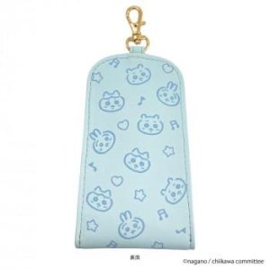 ちいかわ リール付きキーケース ブルー(ハチワレ) CHI5-6