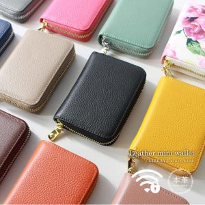 ミニ財布 カードケース レディース 本革 牛革 スキミング防止 じゃばら 小銭入れ お札が折れない 使いやすい シンプル おしゃれ liz06 セール s5
