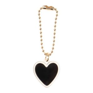 ミナミ（Minami）（キッズ）プチハートイニシャルチャーム E HK122BK