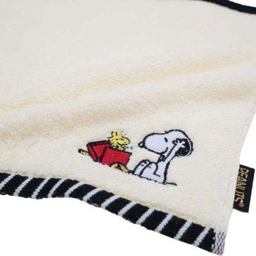 PEANUTS スヌーピー ふわふわイニシャルハンカチタオル ピーナッツ ミニタオル キャラクター - 画像 (2)