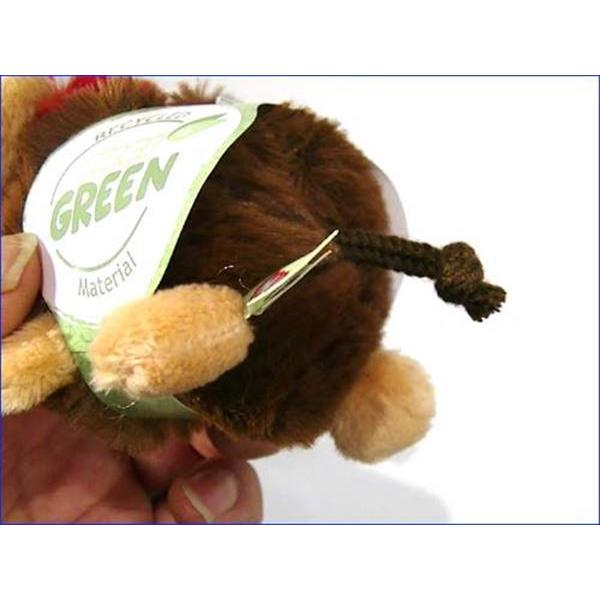 nici NICI ニキ キーリング マスコット ぬいぐるみ キーホルダー・ハネジ ネズミ タイソン 0428-80 - 画像 (3)